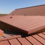 Standing Seam Metal Roof- Canyon Red