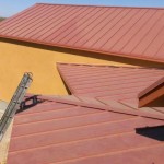 Standing Seam Metal Roof- Canyon Red