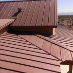 Standing Seam Metal Roof- Canyon Red