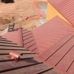 Standing Seam Metal Roof- Canyon Red