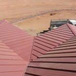 Standing Seam Metal Roof- Canyon Red