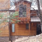 Standing Seam metal roof on Mt Lemmon, Arizona