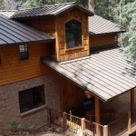 Standing Seam metal roof on Mt Lemmon, Arizona