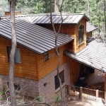 Standing Seam metal roof on Mt Lemmon, Arizona