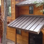 Standing Seam metal roof on Mt Lemmon, Arizona