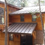 Standing Seam metal roof on Mt Lemmon, Arizona