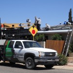 Architectural Laminate Roof Shingles - Painted Desert - Construction Phase