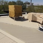 Painted Corrugated Metal Roof in Tucson with a Southwestern Flair